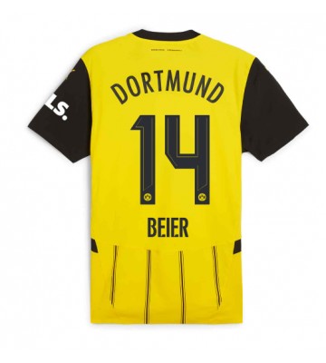 Borussia Dortmund Maximilian Beier #14 Hemmatröja 2024-25 Kortärmad